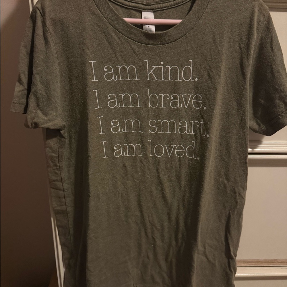 Olive Green Kids T-Shirt